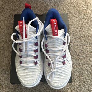 Under Armour Women’s Breakthru 5 SS Basketball Shoes 6003104-100 Size 6 White